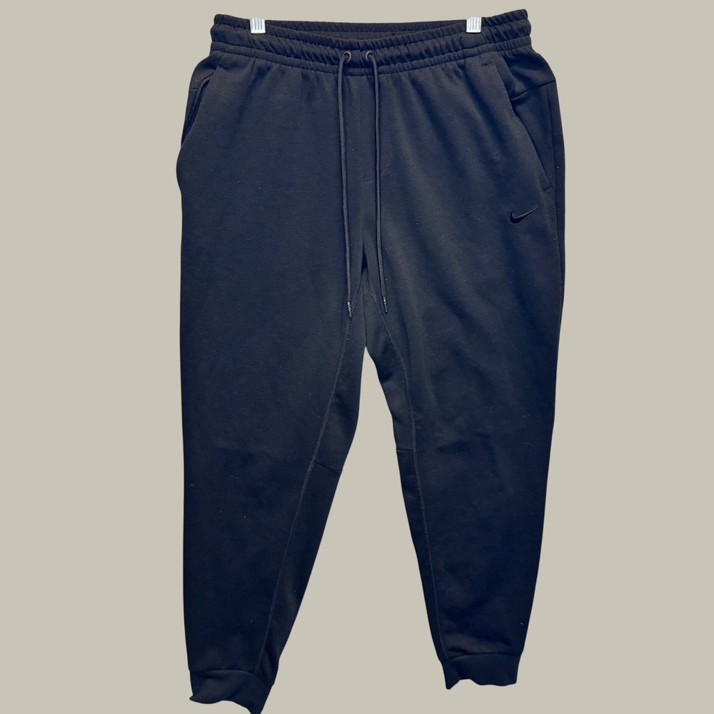 2235 | Nike Dri-FIT Tapered Training Jogger Pants Black Mens Small FZ0975-010